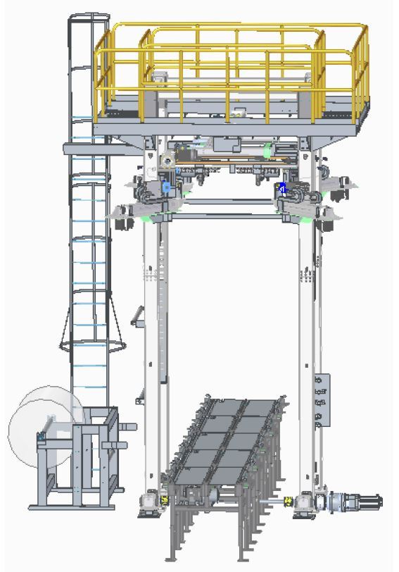 Stretch Hooder Pallet Packaging